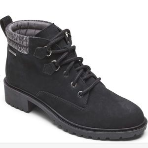 Rockport Ryleigh Women’s Black Waterproof Hiking Boots - Size 6M